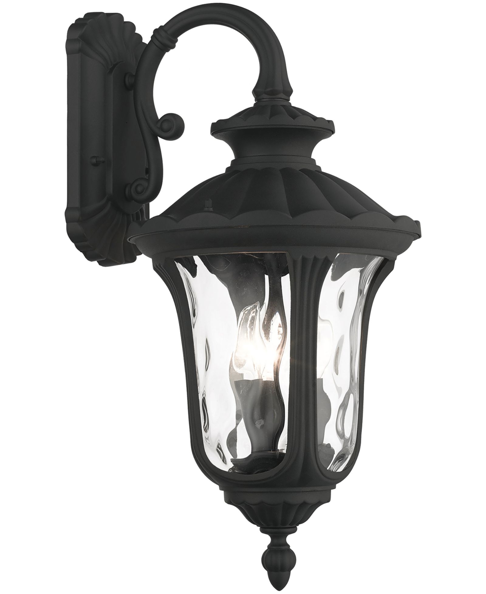 Настенный уличный фонарь Livex Oxford 3 Light