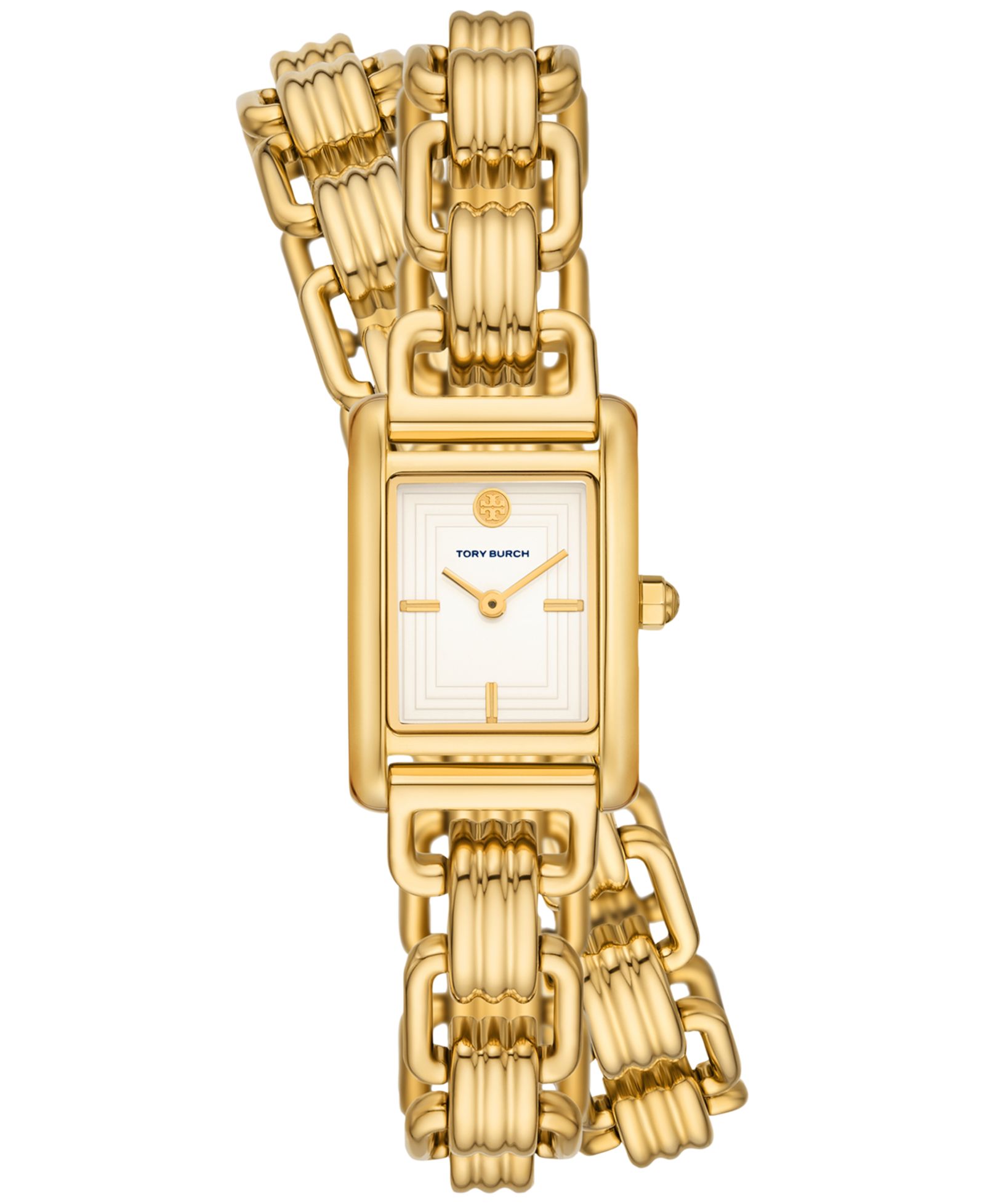 Tory Burch Женские часы The Eleanor 3-in-1 Gold-Tone Stainless Steel Bracelet 19mm