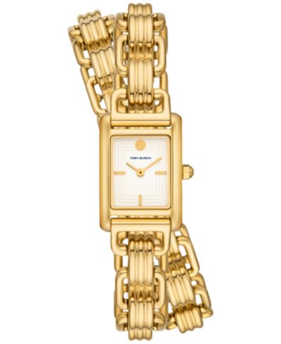 Tory Burch Женские часы The Eleanor 3-in-1 Gold-Tone Stainless Steel Bracelet 19mm
