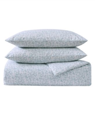 Tommy Bahama Home Koya Bay Cotton 3 Piece Duvet Cover Set, Full/Queen