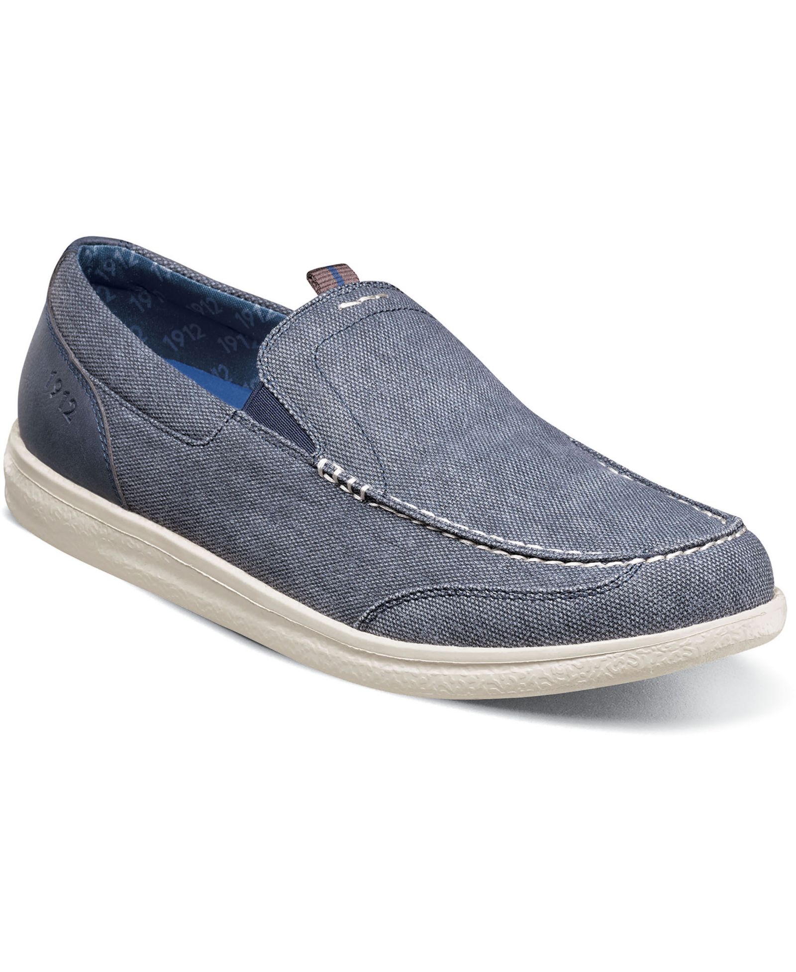 Nunn Bush Men's Brewski Canvas Venetian Moc Toe Shoes