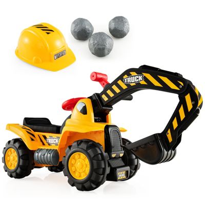 Costway экскаватор-самокат для детей Kids Toddler Ride On