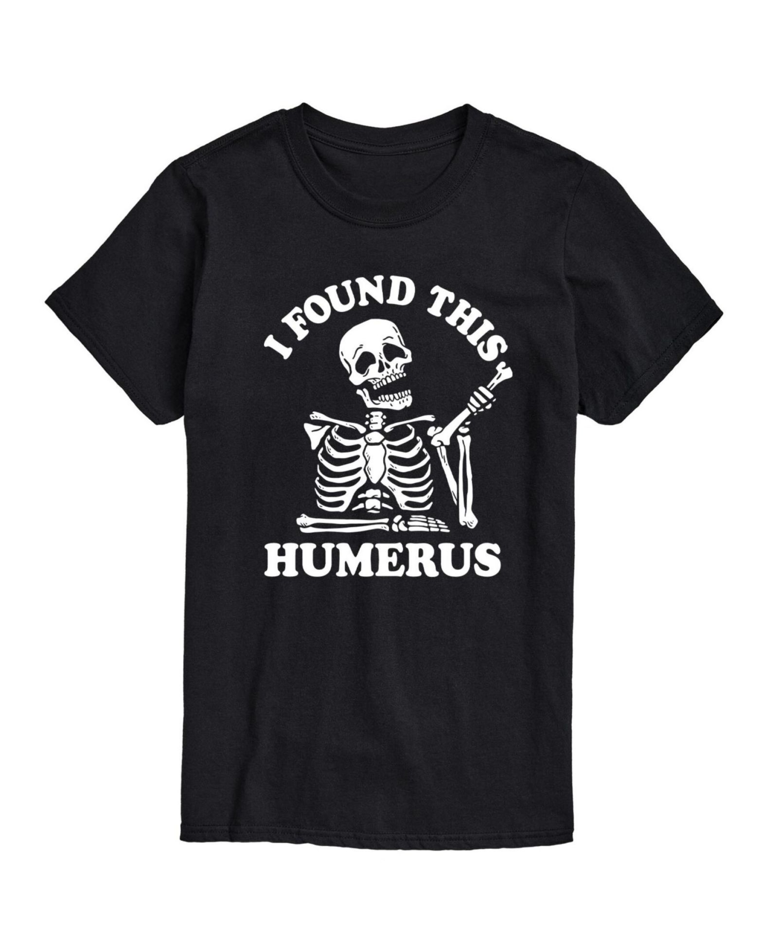 AIRWAVES Men's Funny Skeleton Short Sleeve T-shirt