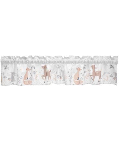 Занавеска Bedtime Originals Deer Park Gray Window Valance - Deer/Fox