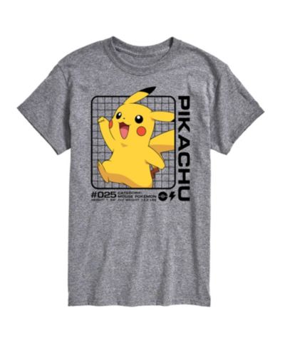Мужская футболка AIRWAVES Pokemon Pikachu Grid