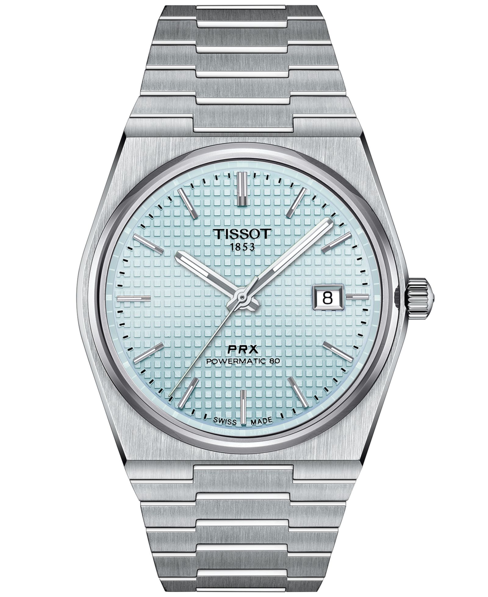 Tissot Men's Swiss Automatic PRX Stainless Steel Bracelet Watch 40mm