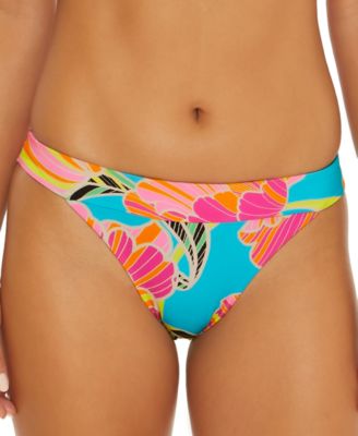 Trina Turk Women's Poppy Banded Hipster Bikini Bottoms