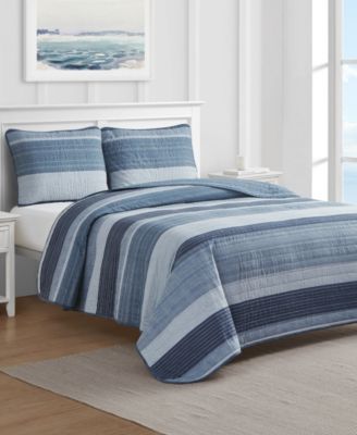 Nautica Ridgeport двусторонний комплект стеганых одеял, 3 шт., King