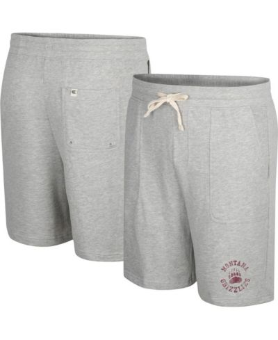 Colosseum шорты Terry, мужские, Heather Gray Montana Grizzlies