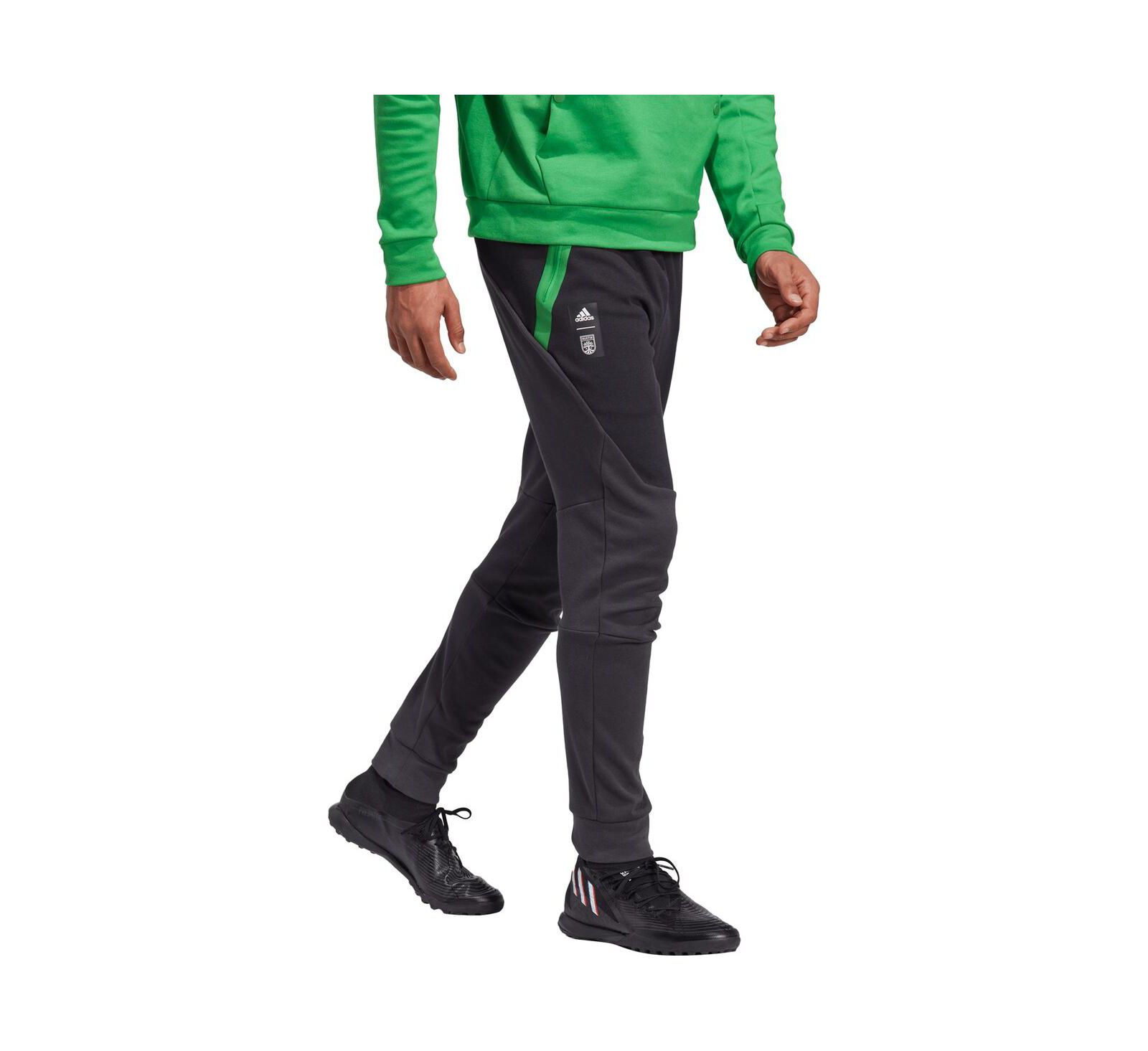 Мужские брюки adidas 2023 Player Black Austin FC Club Travel