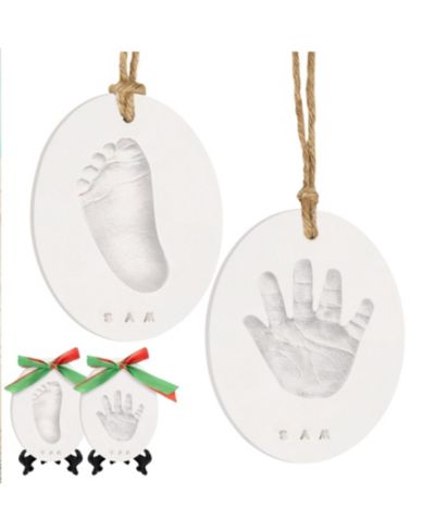 KeaBabies Charm Baby Hand and Footprint Kit, Dog Paw Print Kit, Baby Handprint Ornament Kit for Newborn, Babies, Boys, Girls