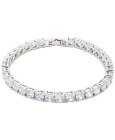 Marchesa Cubic Zirconia Tennis Style Flex Bracelet
