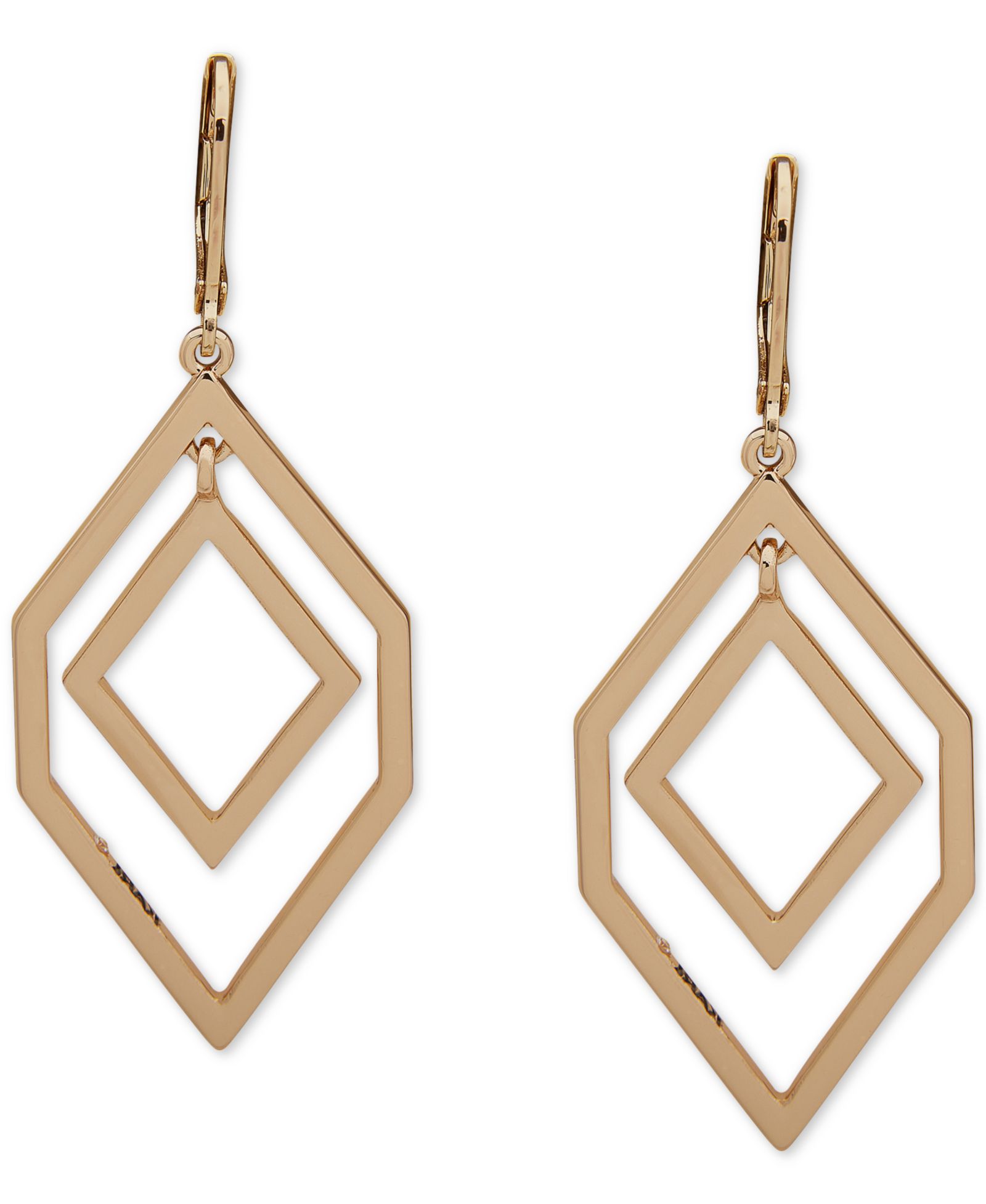 Серьги-подвески Karl Lagerfeld Paris Geometric Orbital Drop