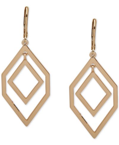 Серьги-подвески Karl Lagerfeld Paris Geometric Orbital Drop
