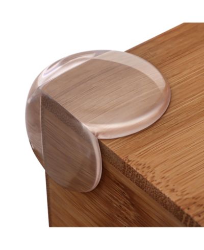 Zulay Kitchen 12 Pack Corner Protector Baby Proof Corners and Edges - Round Table Corner Protectors for Baby