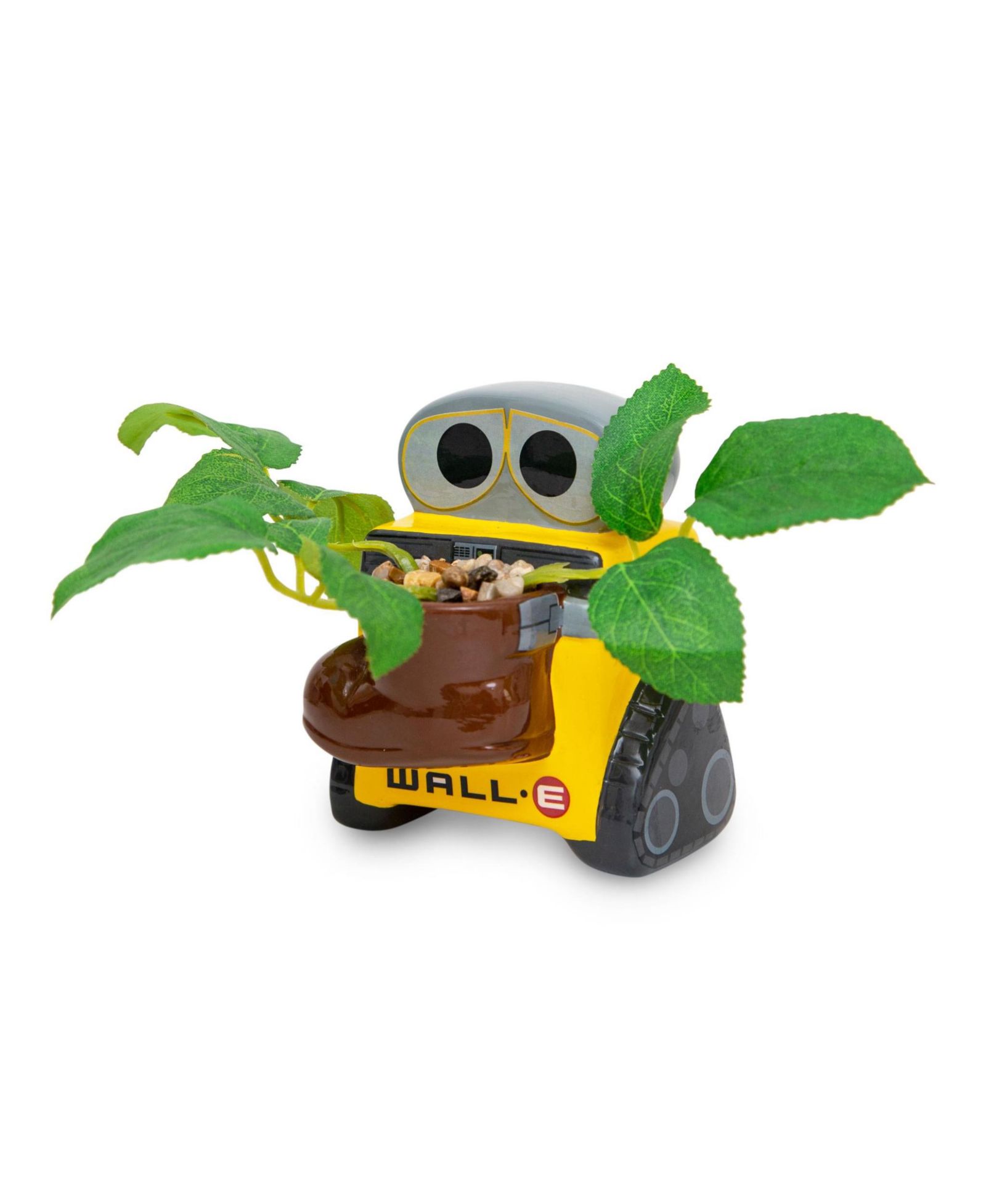 Керамический мини-горшок Disney Pixar WALL-E 4-Inch с искусственным суккулентом