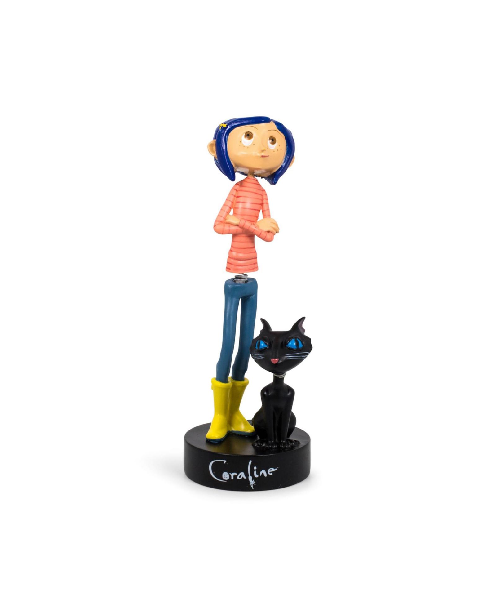 Фигурка Coraline with Cat PVC Bobble, 6.5 Inches Tall