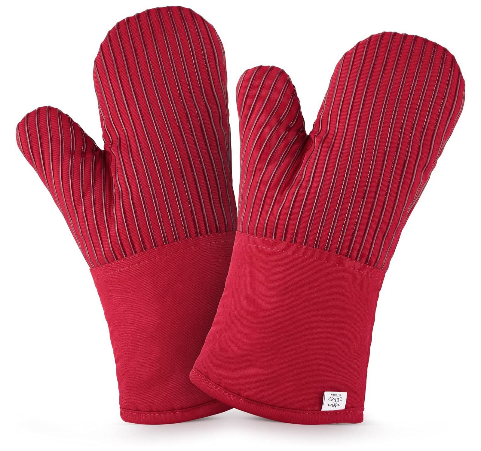 Кухонные прихватки Zulay Kitchen Flexible Cotton Lined with Heat Resistant Silicone Extra Long