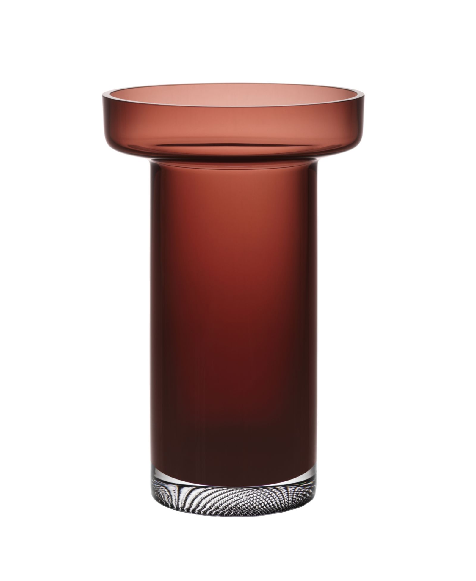 Высокая хрустальная ваза Kosta Boda 9" Limelight