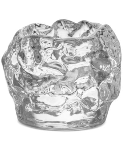 Orrefors Snowball Votive Holder, Small