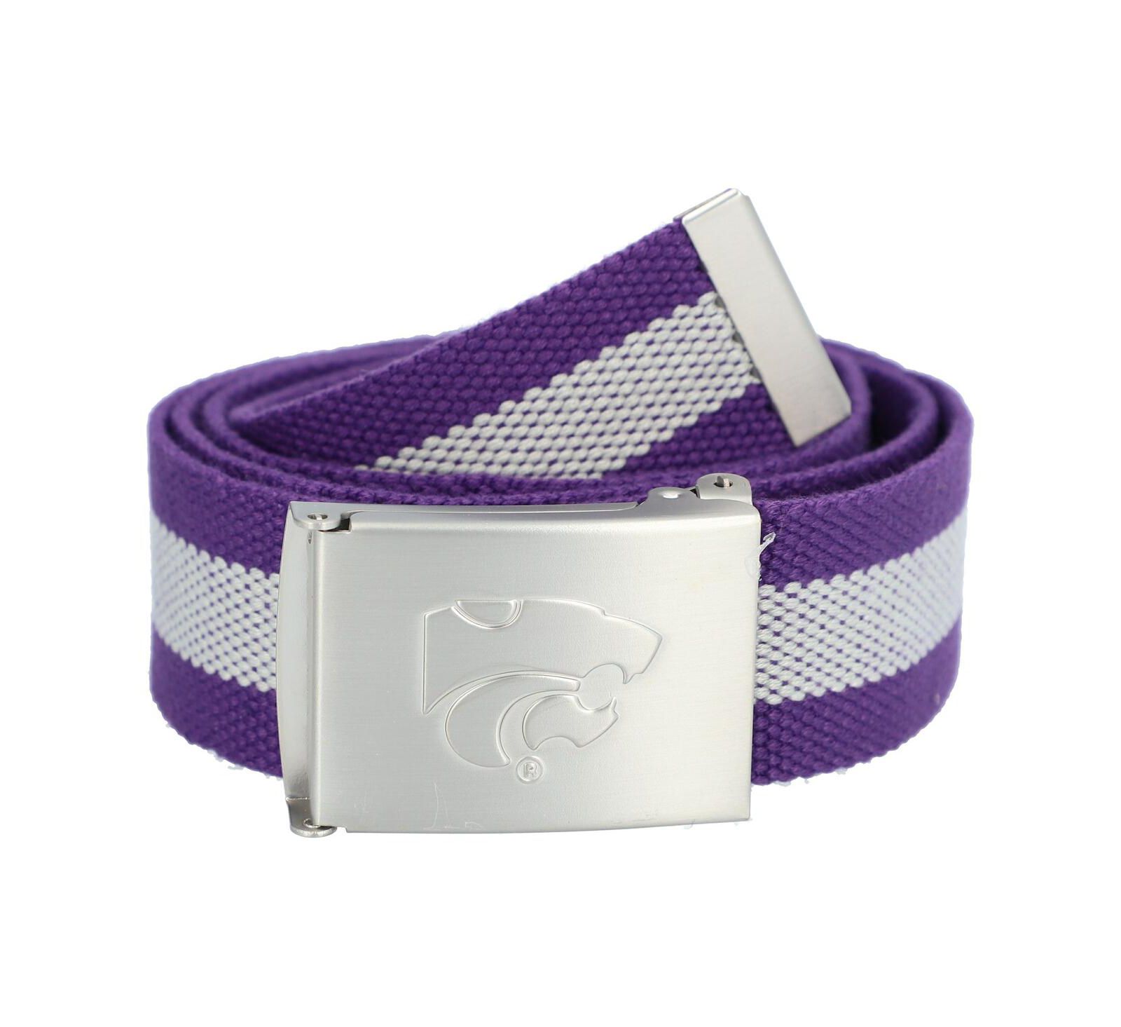 Men's Kansas State Wildcats Fabric Belt