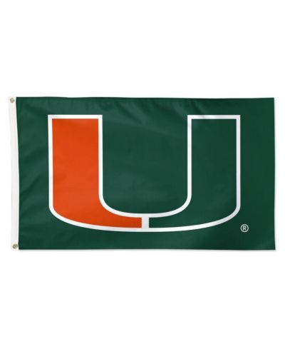 Wincraft Miami Hurricanes 3' x 5' Primary Logo Single-Sided Flag