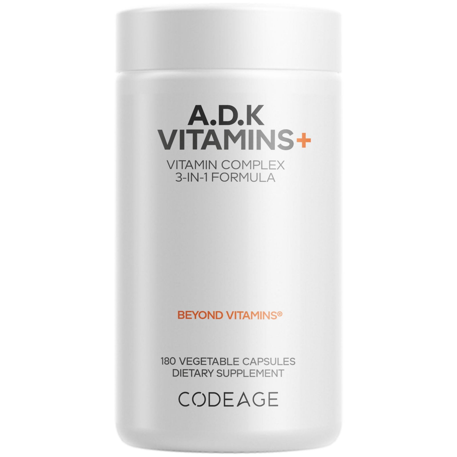 Витамины Codeage ADK, 180 капсул