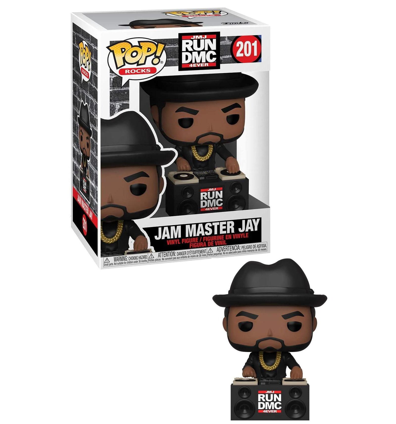 Виниловая фигурка Funko POP Run-DMC Jam Master Jay