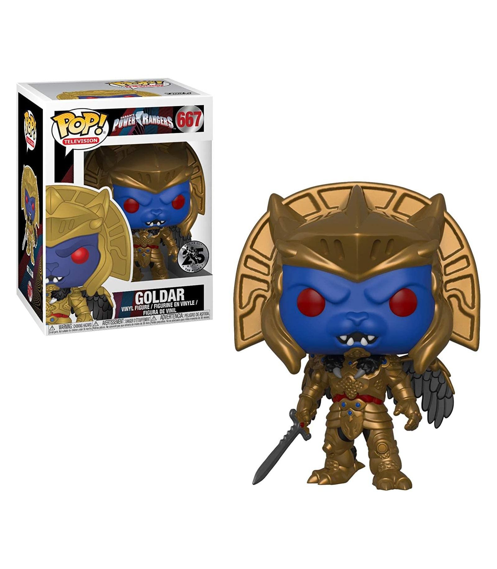 Виниловая фигурка Funko POP Power Rangers | Goldar