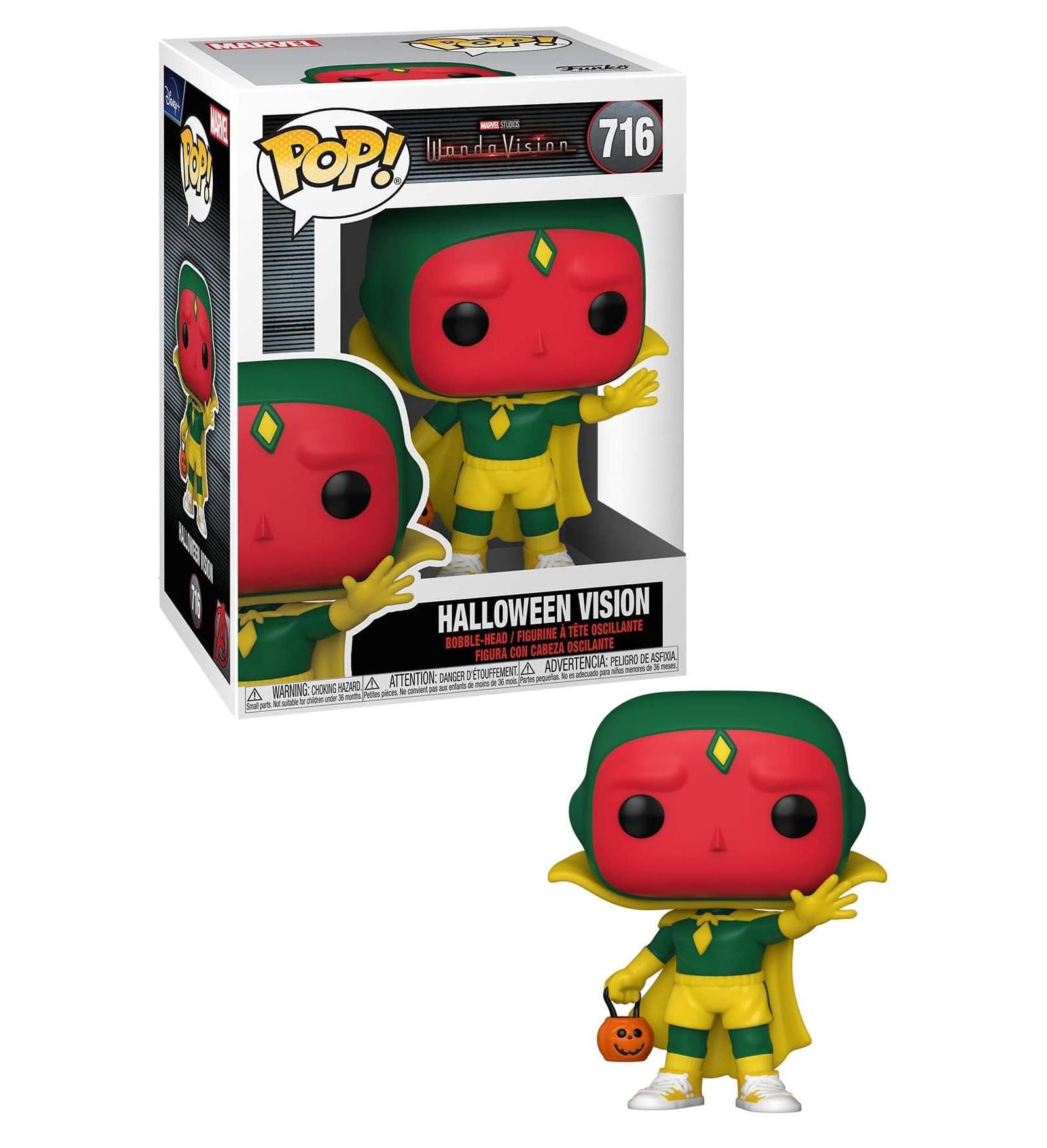 Фигурка Funko POP Marvel WandaVision Halloween Vision