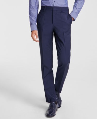 HUGO by Hugo Boss Мужские классические брюки из шерстяной смеси