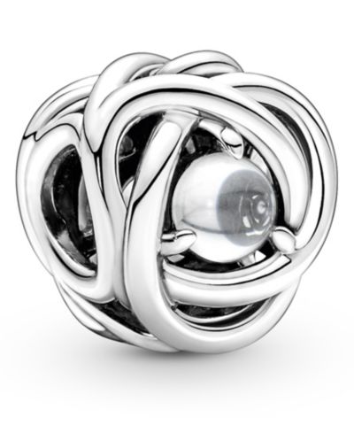 Шарм Pandora Birthstone Crystals Eternity Circle