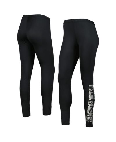 Women's G-III 4Her by Carl Banks Black Portland Trail Blazers Stadium Leggings