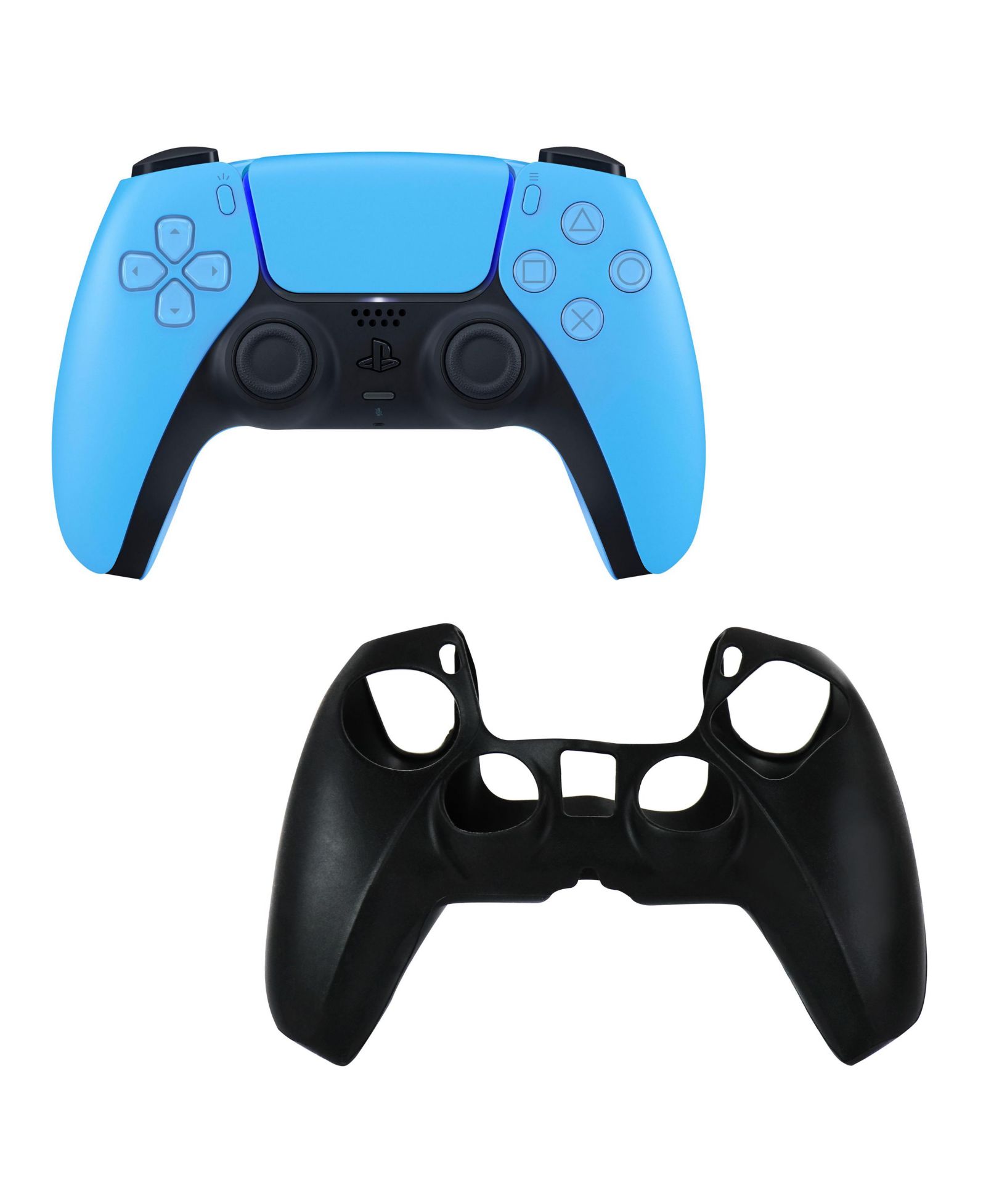 PlayStation DualSense Wireless Controller with Protective Silicone Sleeve for PS5