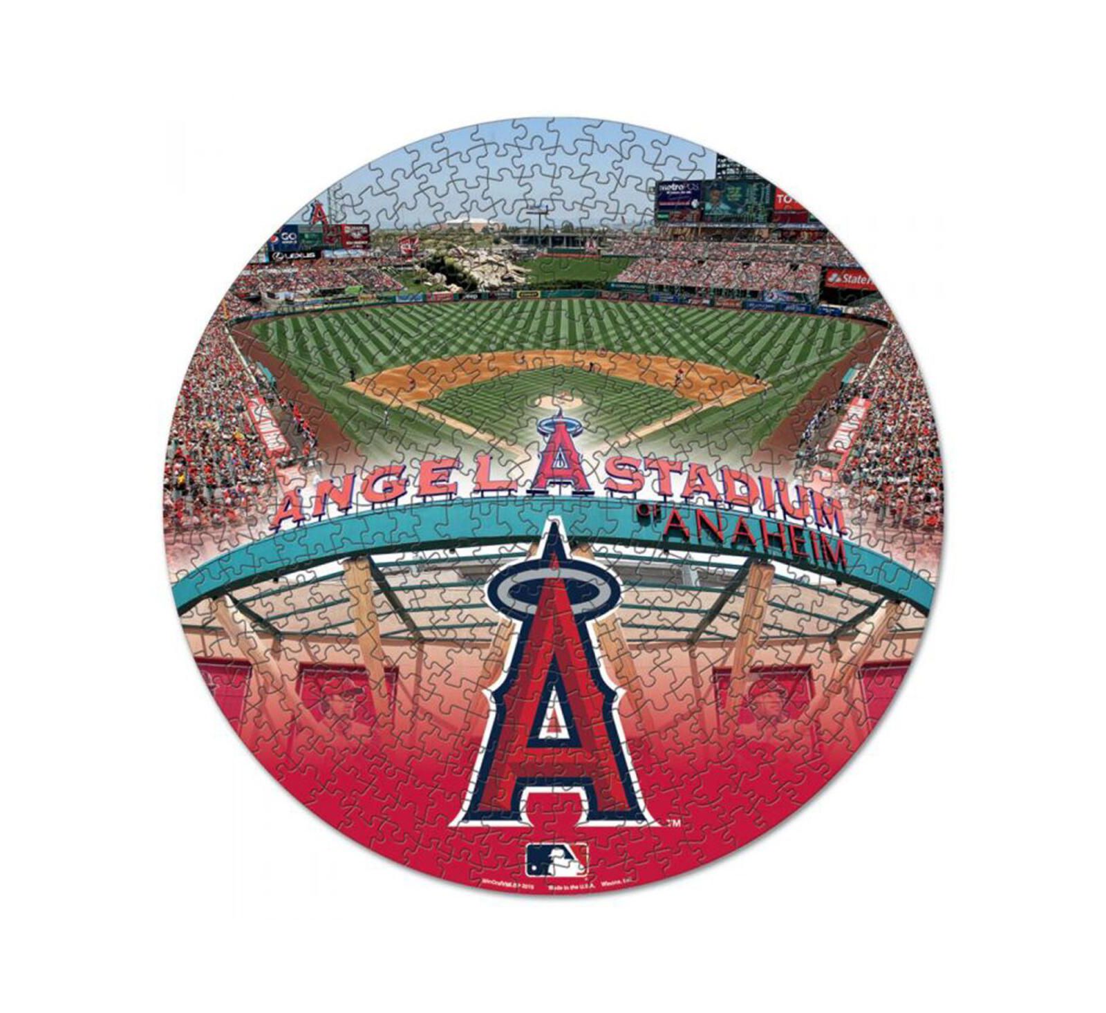 Wincraft Los Angeles Angels Round 500-Piece Puzzle