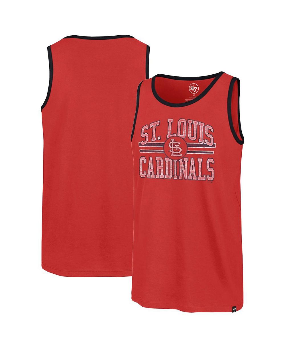 Мужской топ '47 Brand Red St. Louis Cardinals Winger Franklin Tank