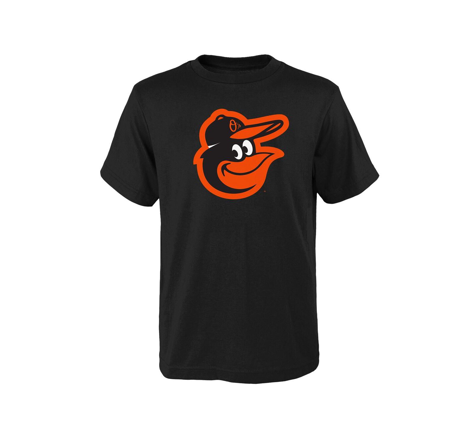 Детская футболка Outerstuff с логотипом Baltimore Orioles, черная