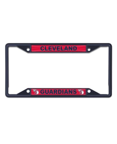 Wincraft Cleveland Guardians Chrome Color License Plate Frame