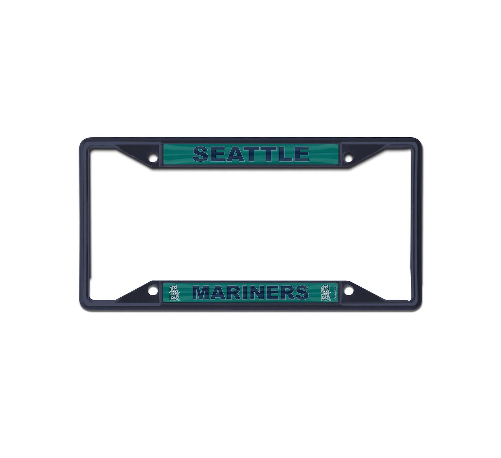 Wincraft Рамка для номерного знака Seattle Mariners Chrome Color License Plate Frame