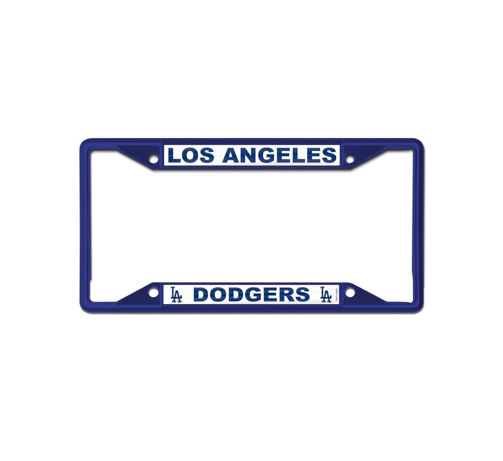 Wincraft Los Angeles Dodgers Chrome Color License Plate Frame