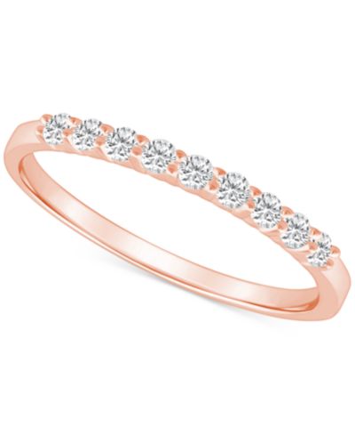 Diamond Wedding Band (1/4 ct. t.w.) in 14k Gold