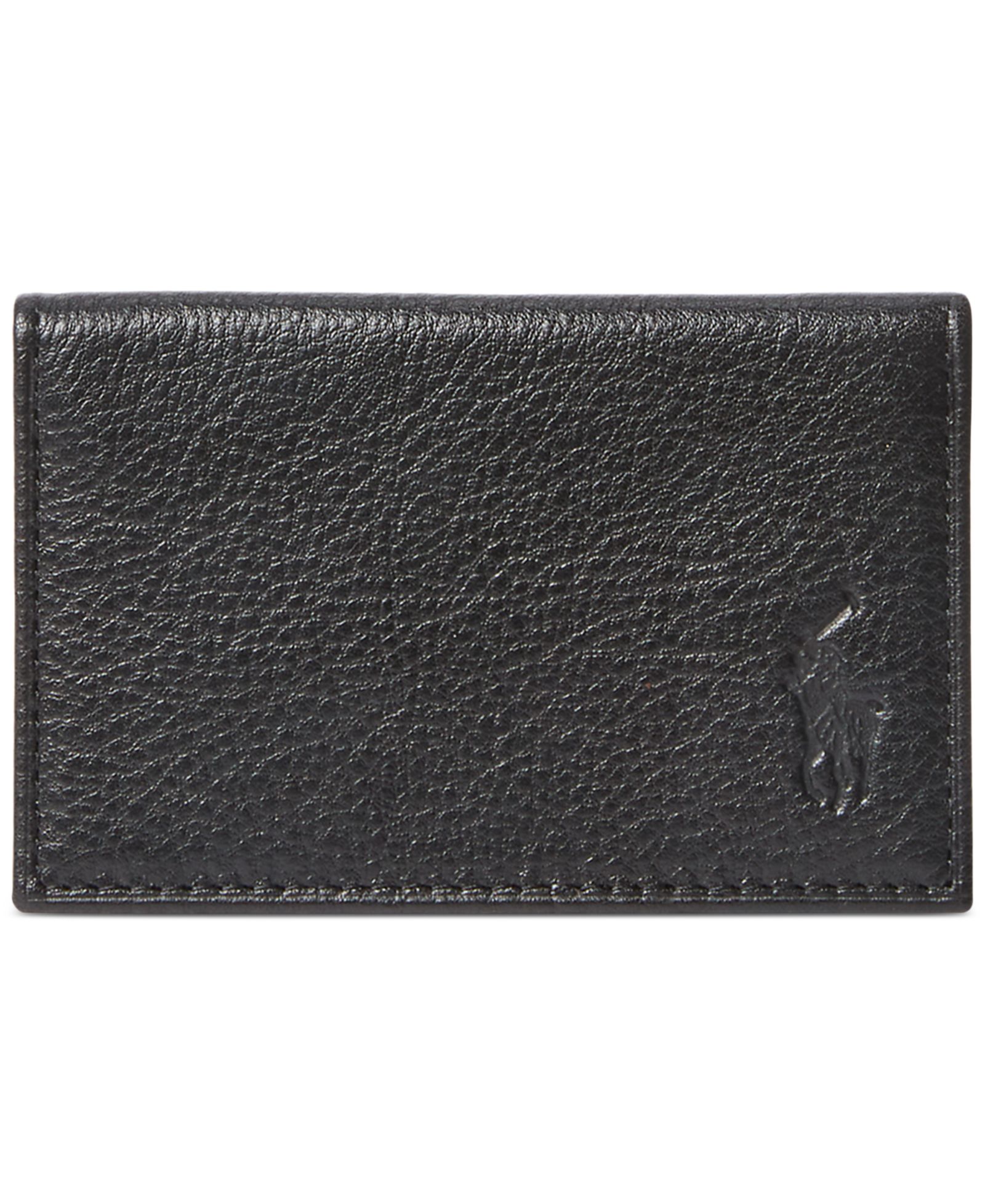 Мужской кожаный кошелек Polo Ralph Lauren Pebbled Leather Card Wallet