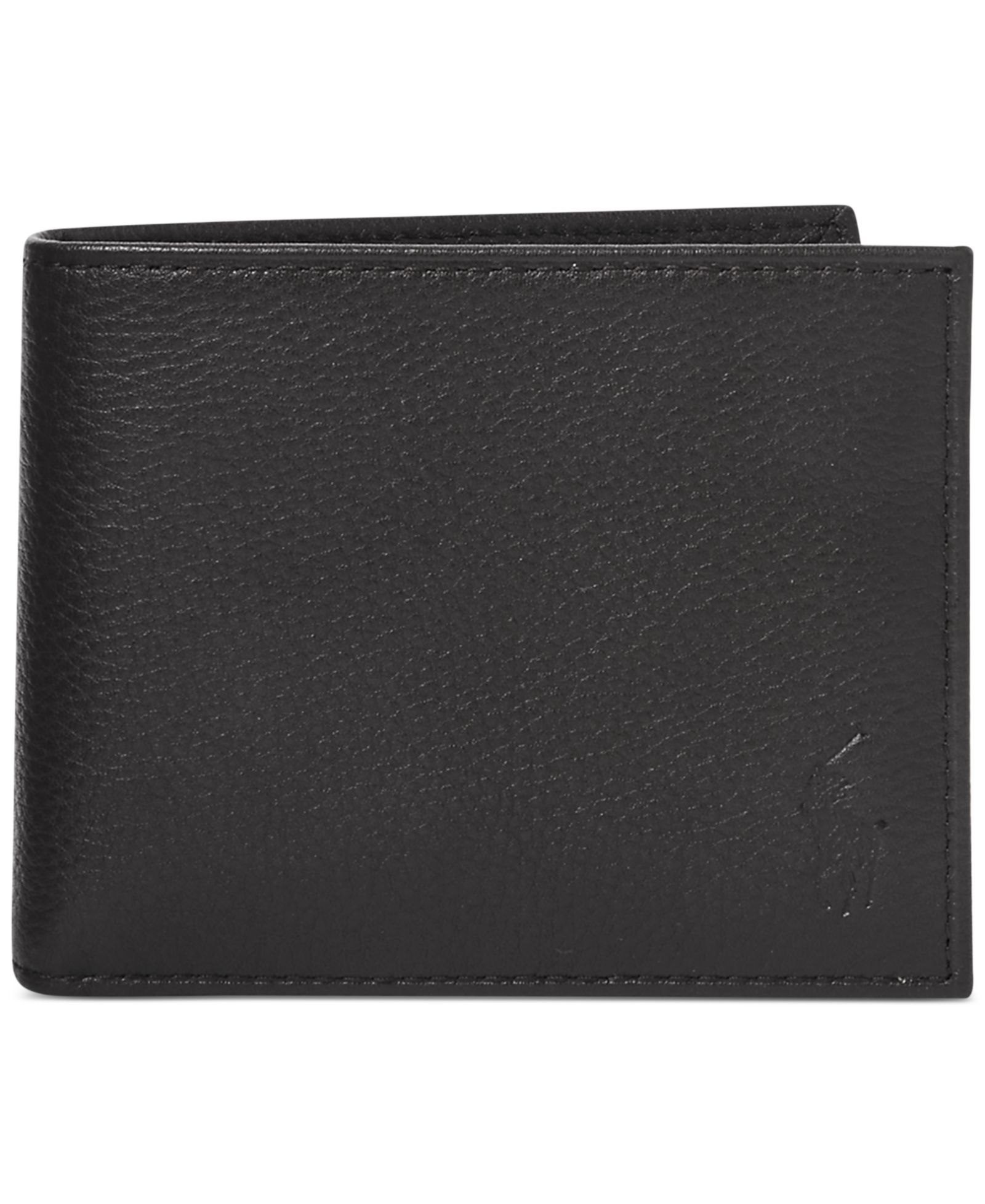Polo Ralph Lauren Men's Pebbled Leather Passcase