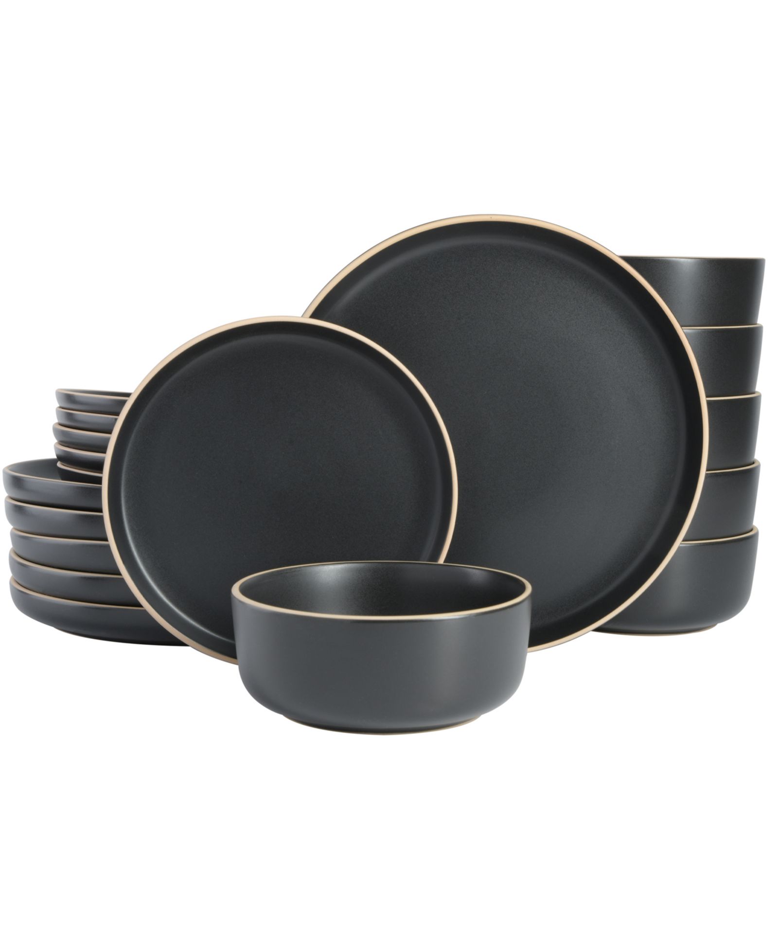 Gibson Home Zuma 18 Pc. Dinnerware Set, Service for 6