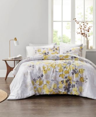 Madison Park Essentials Alexis Botanical Leaf 9-Pc. Comforter Set, King