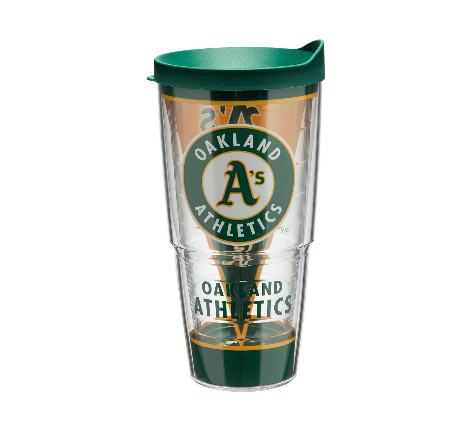 Акриловый стакан Tervis Tumbler Oakland Athletics 24 Oz Batter Up