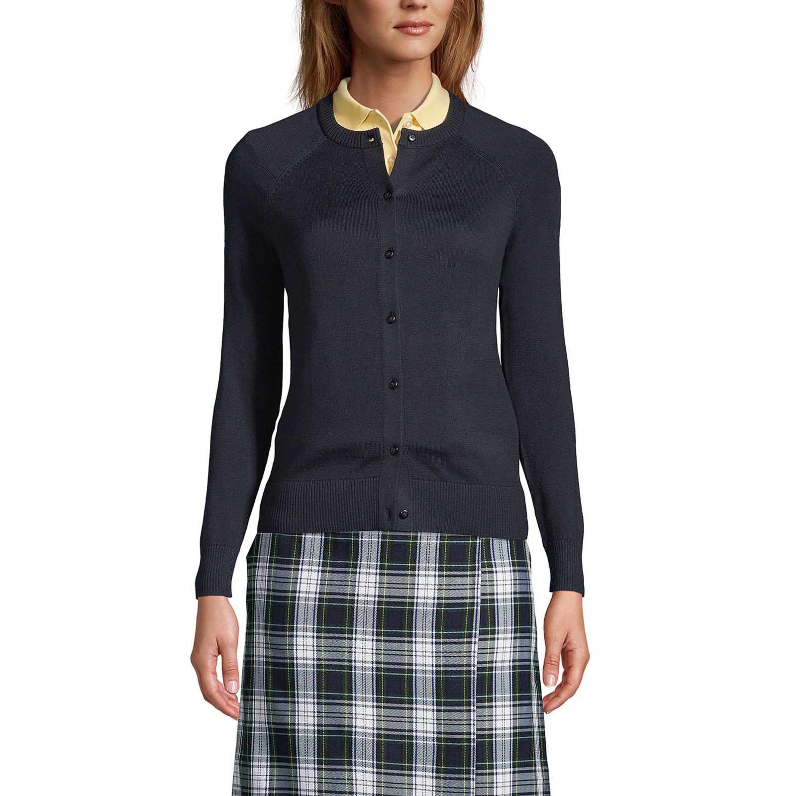 Женский кардиган Lands' End Cotton Modal