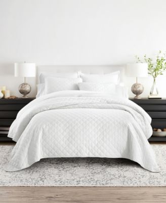 ienjoy Home Diamond Stitch 2-Pc. Lightweight Quilt Set, Twin/Twin XL