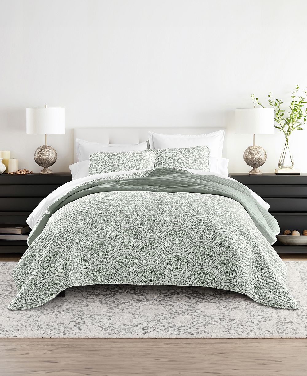 ienjoy Home, комплект легких стеганых покрывал, 2 шт., Twin/Twin XL