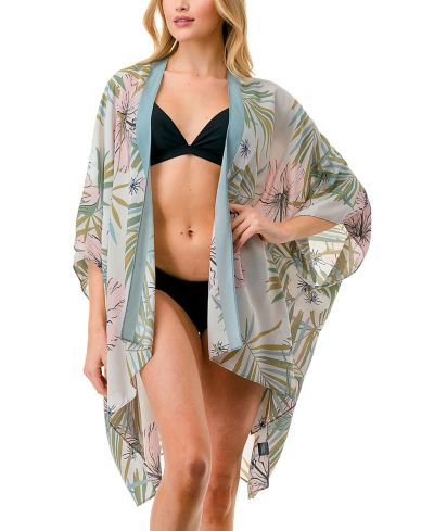 Накидка Marcus Adler Floral Kimono Cover Up